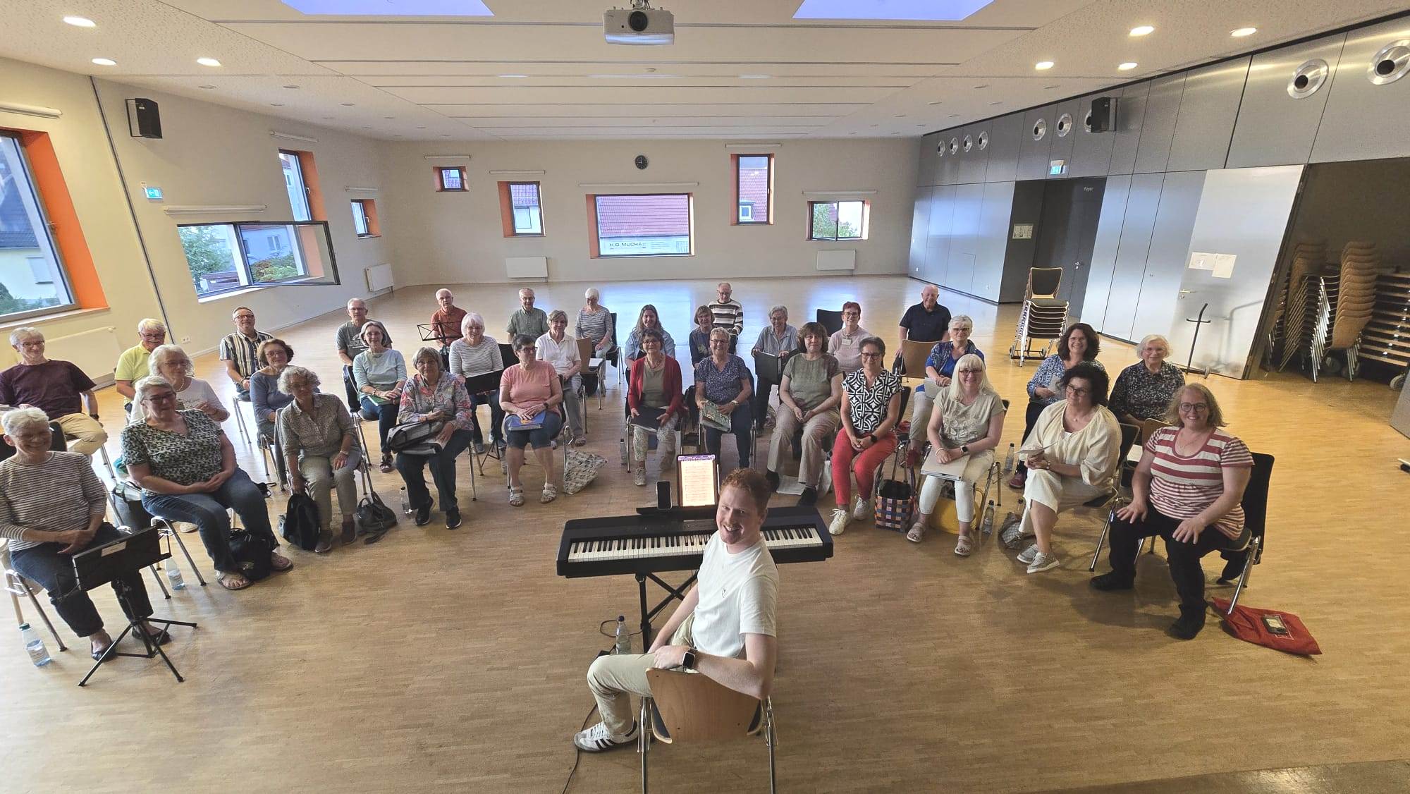 Der Chor hat Sommerferien